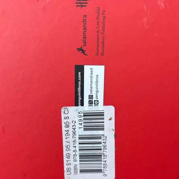 Red and Black Notebook Set. - Harry Potter set - in Spanish - Picture 4 of 8